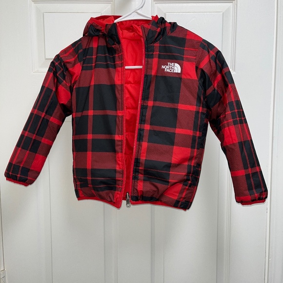 Toddler North Face Red Coat 5T 5B - Picture 2 of 13